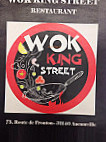 Wok King Street menu