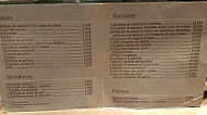 Gorbea menu