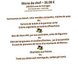 Baracoa Restaurant menu