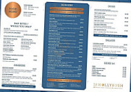 Hollybush menu