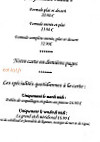 La Bonne Mere menu