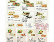 Sushi Bobun menu