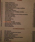 Le Restaurant Le Mekong menu
