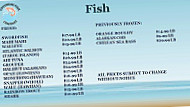 Upstream Fish Company menu