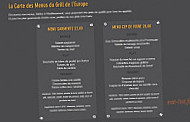 Grill Brasserie De L'europe menu