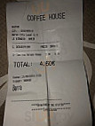 Coffee House menu