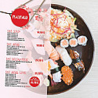 L&b Sushi menu