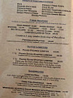 Windward Grille menu