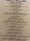 Windward Grille menu