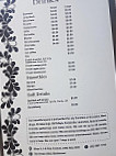 The Green Olive Cafe menu