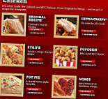 Kfc Kentucky Fried Chicken menu