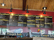 Planet Sub menu