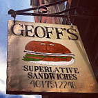 Geoff's Superlative Sandwiches inside