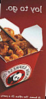 Panda Express menu