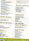 Oakley Fayre menu