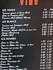 Cafe Daguerre menu