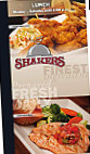 Shakers menu