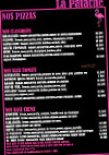 La Patache menu