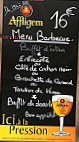 Le Relais De Barbezieux menu