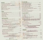 The Hollies Inn menu
