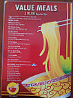 Eric's Noodle menu