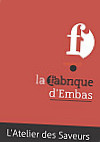 La Fabrique D'embas menu