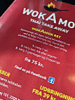Wokamok menu