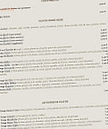 Creperie Sainte-Croix menu