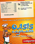 Oasis Express Sarl menu