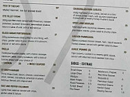57 Cafe Bar Restaurant menu
