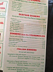 Verona Pizza Seafood menu