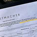 Hutmacher menu