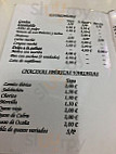 Taberna Pico Reja menu