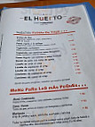 El Huerto De Santa Cristina menu