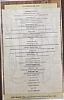 The Farmhouse Cafe menu