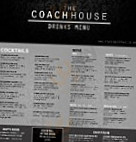 The Coach House menu
