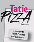 Tatie Pizza menu