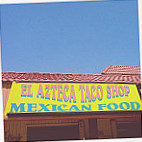 El Azteca Taco Shop outside