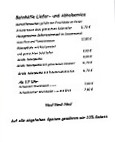 Gasthaus Und Albhotel Bahnhöfle menu