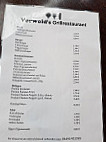 Vorwold's Grillrestaurant menu