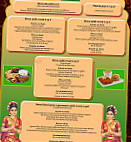 Rajah Restaurant menu