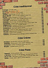 Café Des 3 Sautets menu