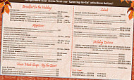Rolling River Roasters menu