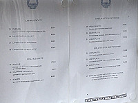 Restaurant Corfu menu