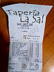 Taperia La Sal menu