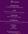 Mickaël Féval menu