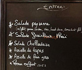 Albanera Café menu