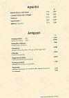 Restaurant zum Mohren menu