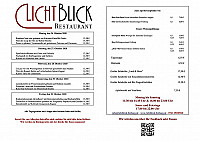 Lichtblick menu