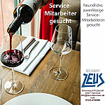 Restaurant Zeus menu